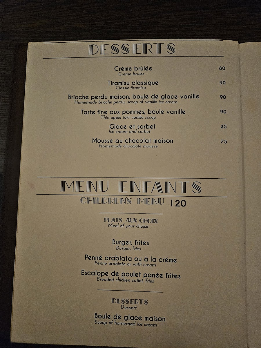 Menu Le Tire Bouchon Marrakech-4