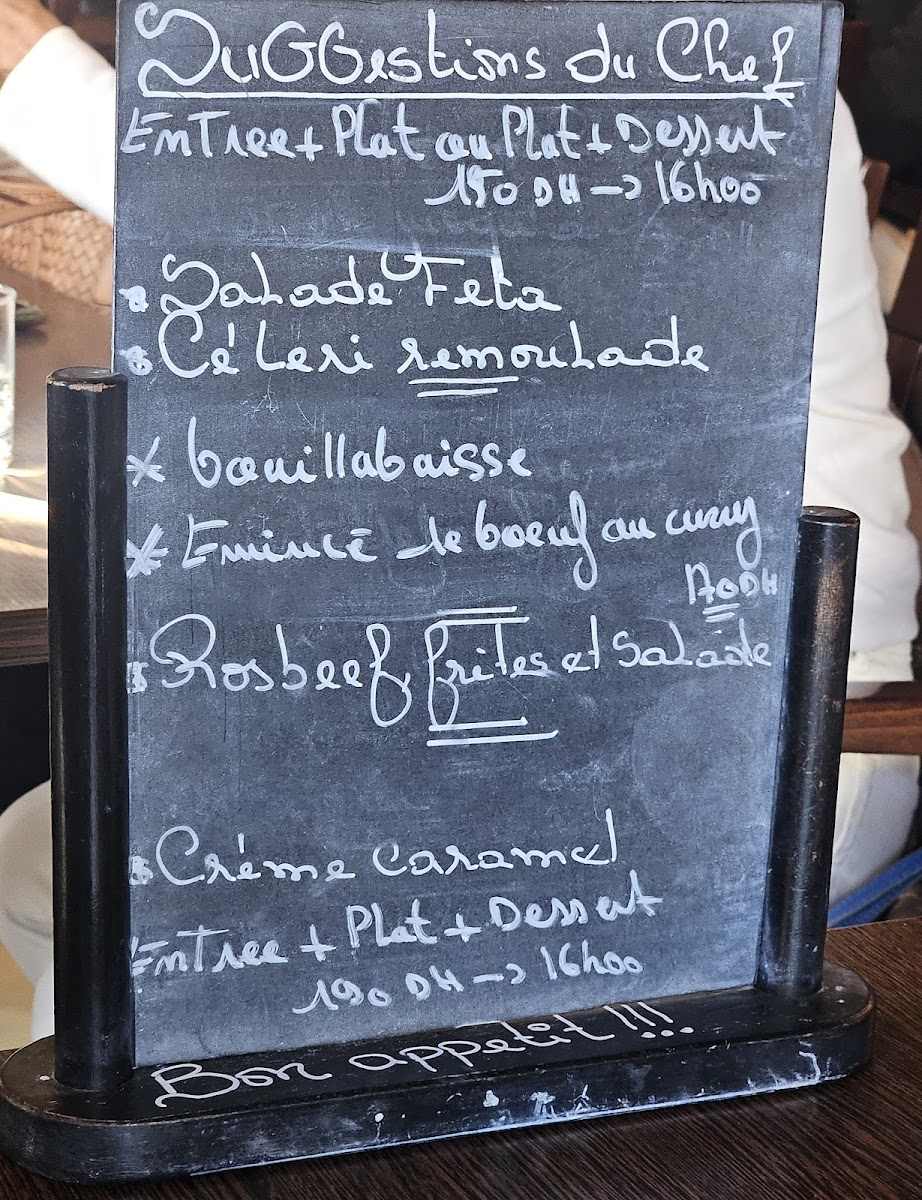 Menu Le Tire Bouchon Marrakech-6