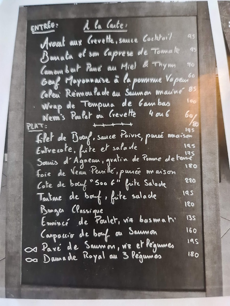 Menu Le Tire Bouchon Marrakech-7